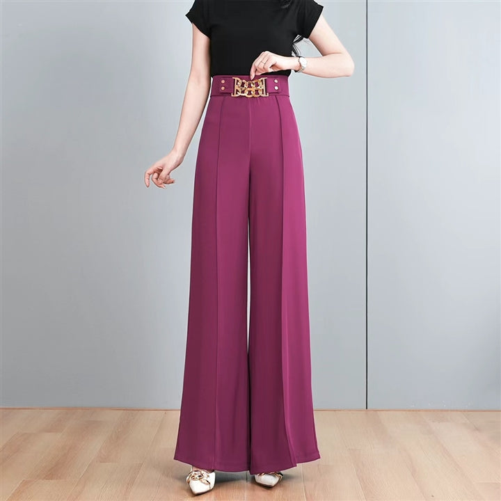 lusailstore-Women’s Elegant Wide-leg Pants