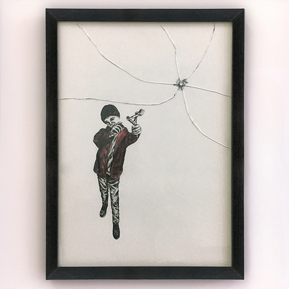 lusailstore - Wall hanging decoration The art of destruction