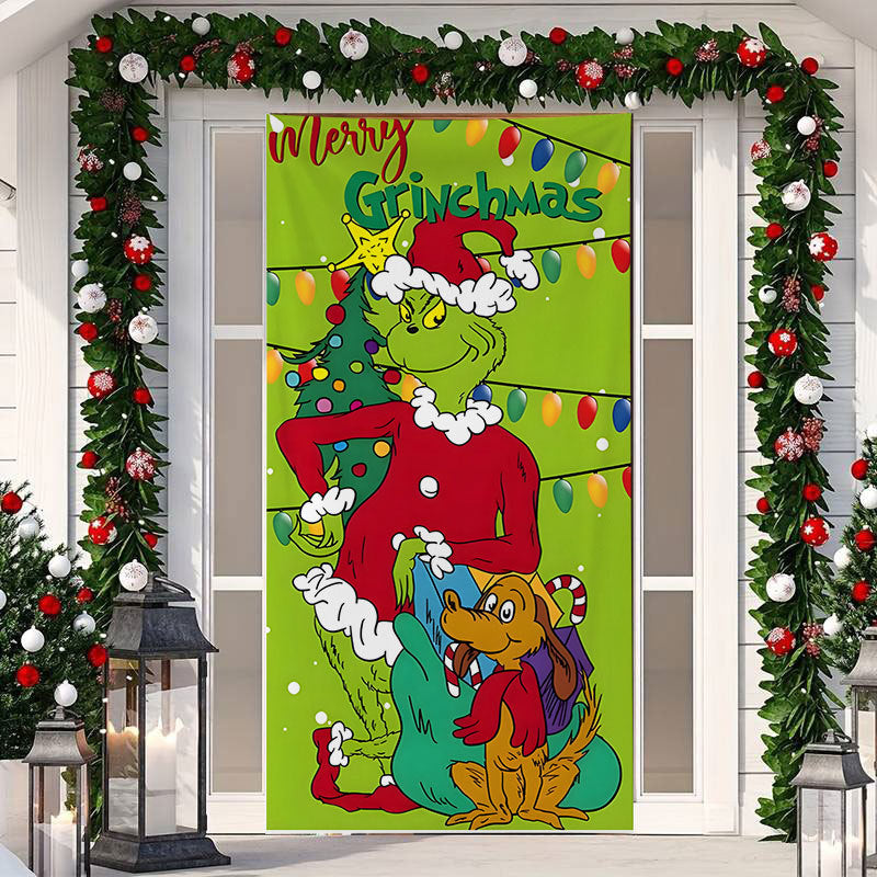 lusailstore - New Christmas door sticker