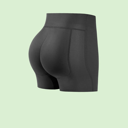 lusailstore - Latex False Buttocks Square Angle Underwear