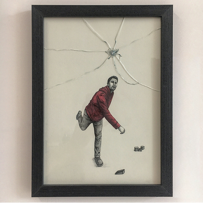 lusailstore - Wall hanging decoration The art of destruction