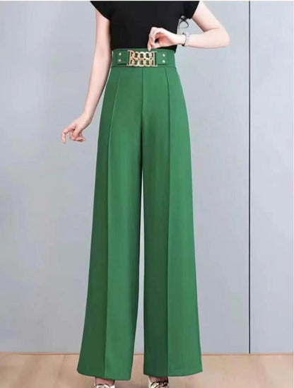 lusailstore-Women’s Elegant Wide-leg Pants