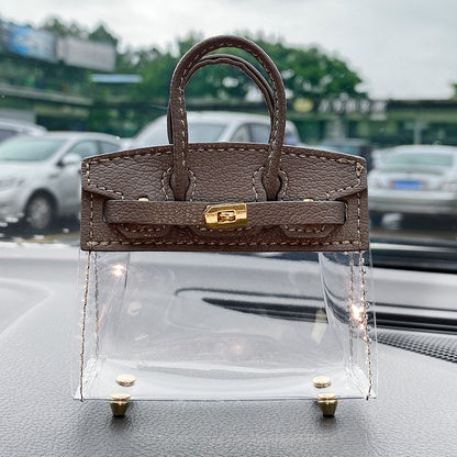 lusailstore - Transparent Mini Handbag Key Case