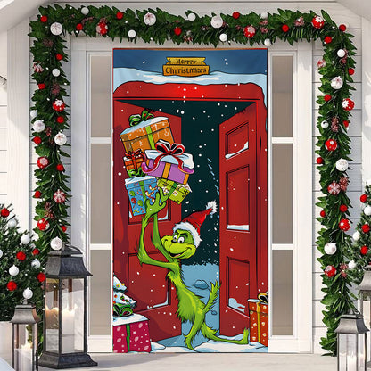 lusailstore - New Christmas door sticker