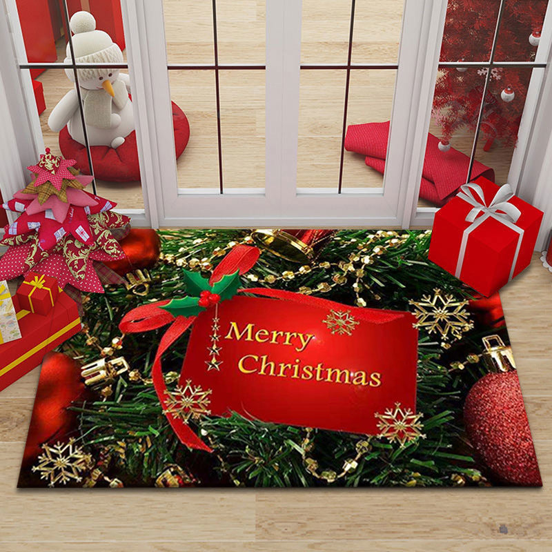 lusailstore - christmas carpet mat