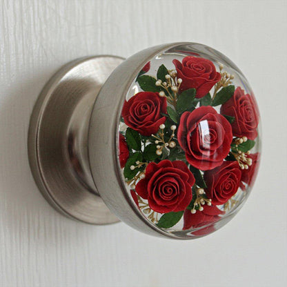 lusailstore - Creative art vintage resin decorative door handles