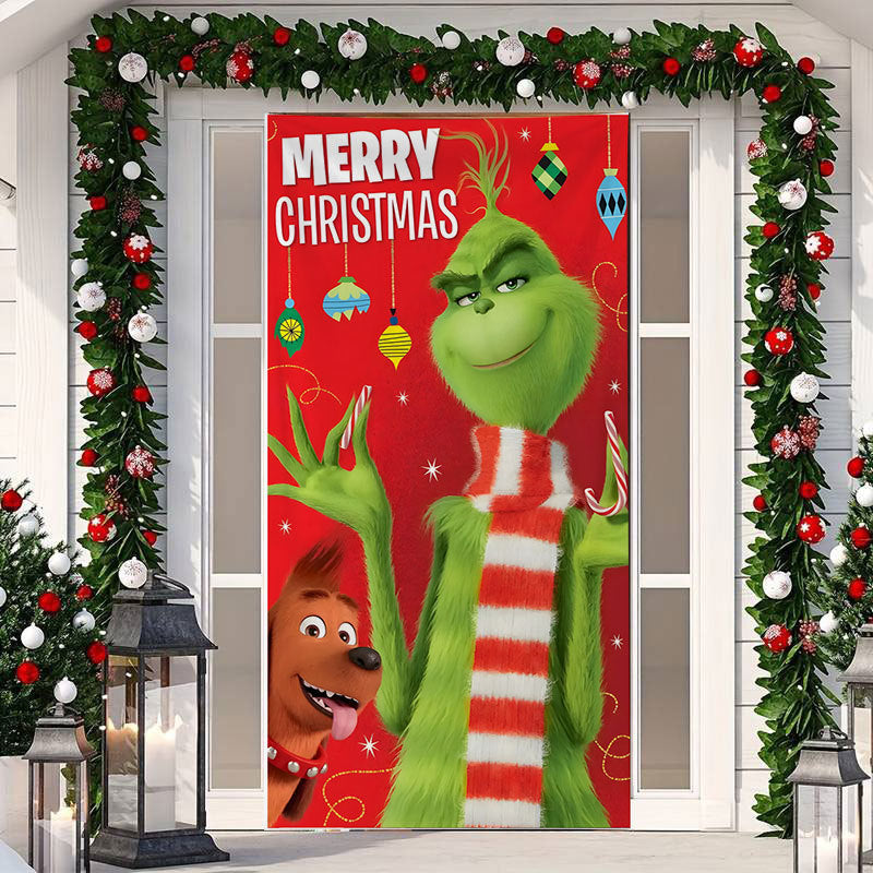 lusailstore - New Christmas door sticker