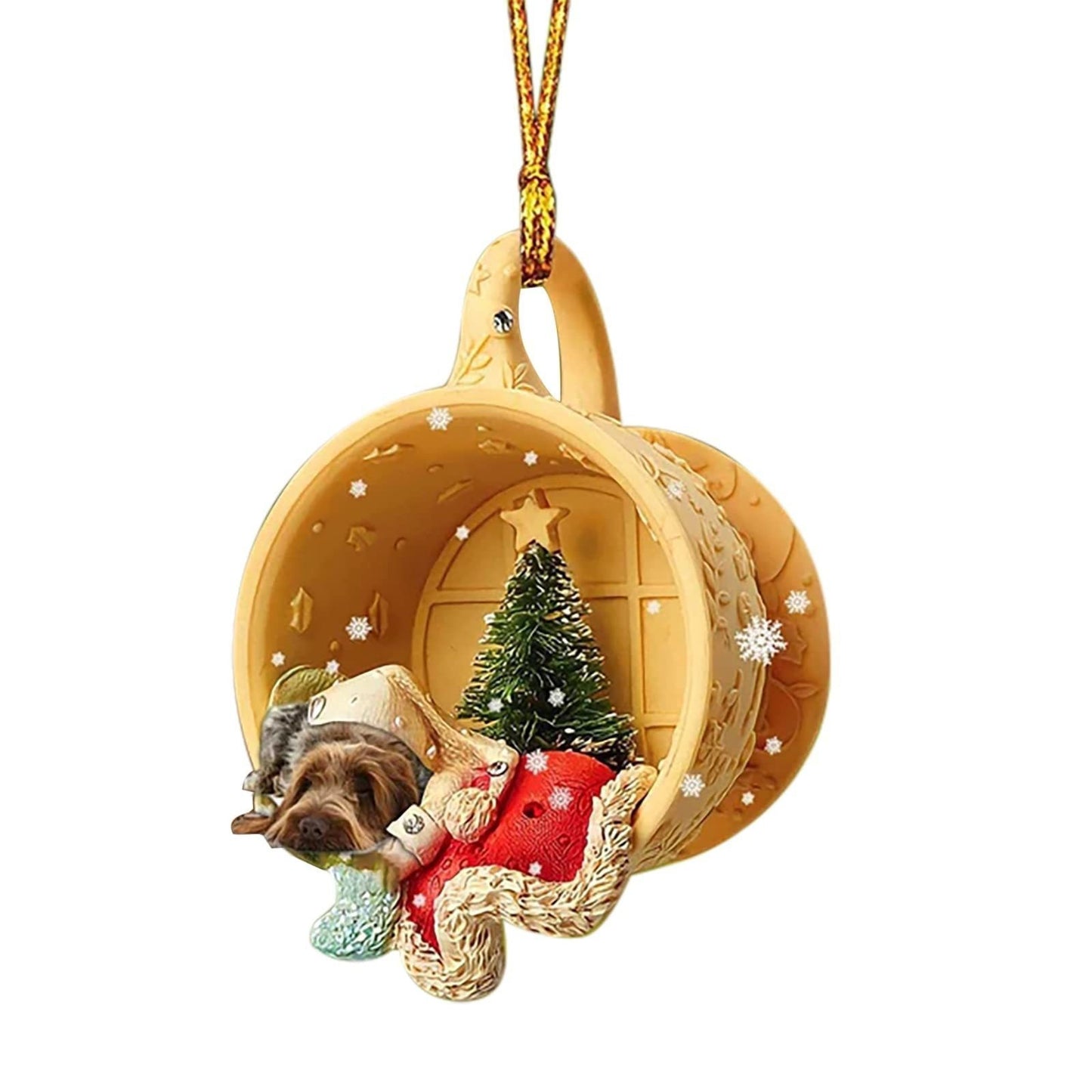 lusailstore - dog-shaped water bottle christmas tree decorations