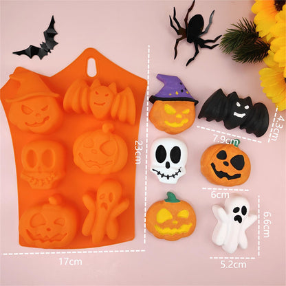 lusailstore - halloween silicone cake molds