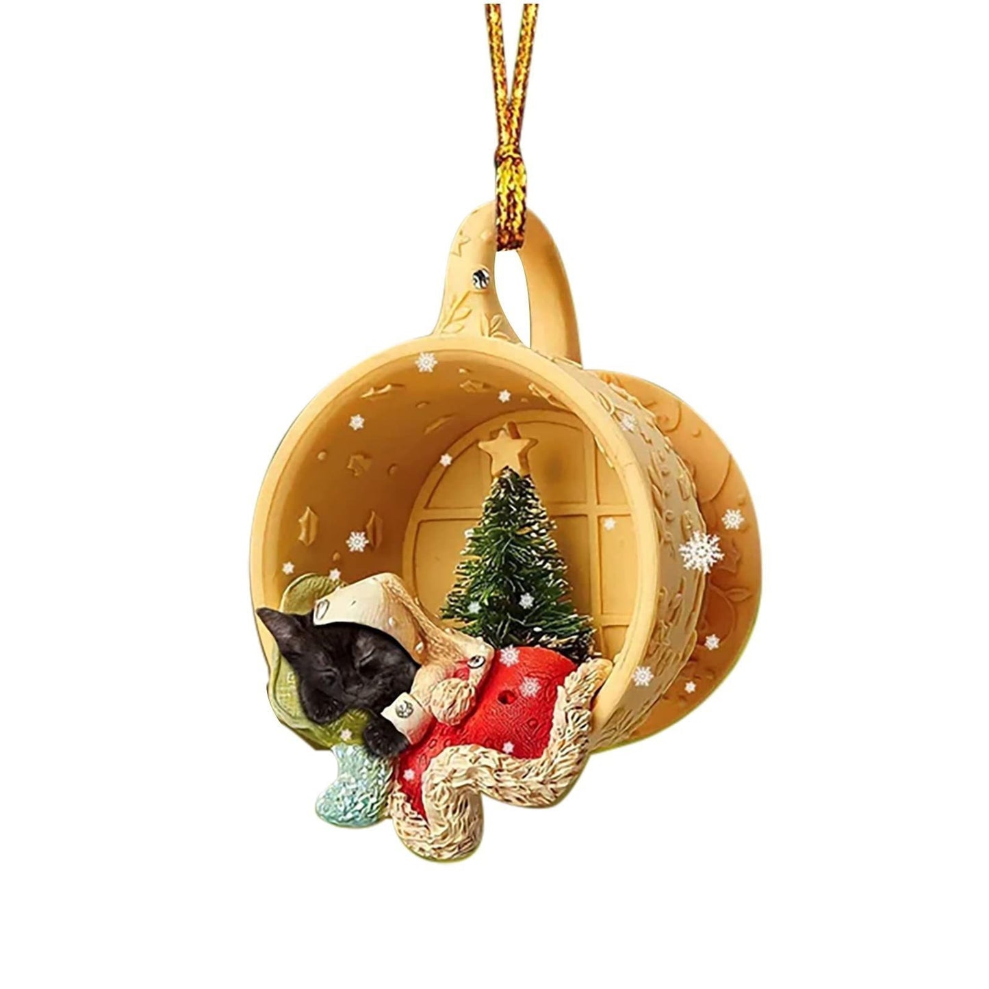 lusailstore - dog-shaped water bottle christmas tree decorations