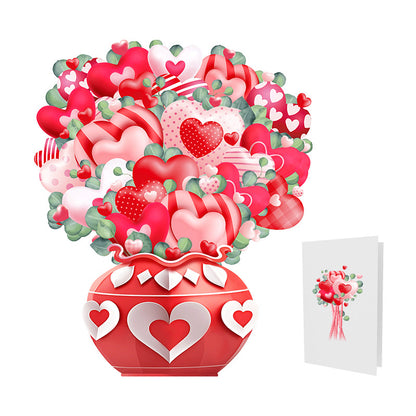 lusailstore - Mother's Day 3D Blessing Bouquethide Envelope