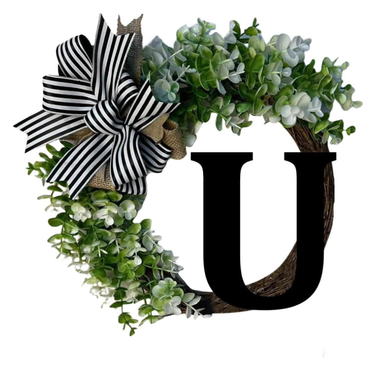 lusailstore -  letter wreath frame