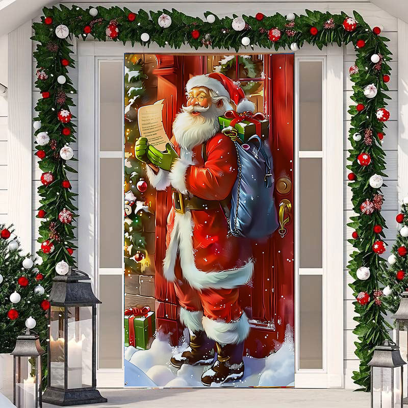 lusailstore - New Christmas door sticker