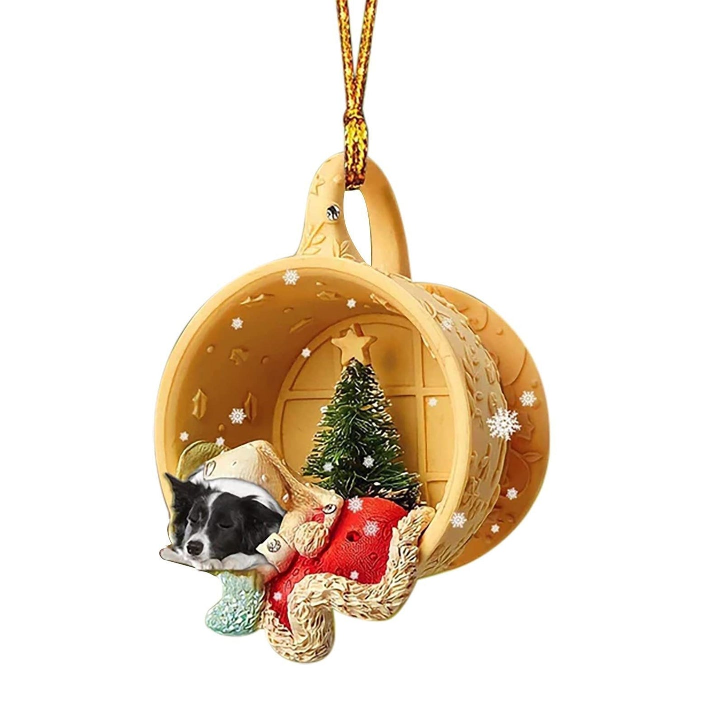 lusailstore - dog-shaped water bottle christmas tree decorations