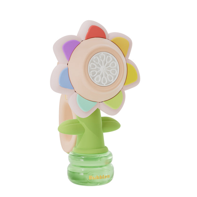 lusailstore - seven color flower bubble machine