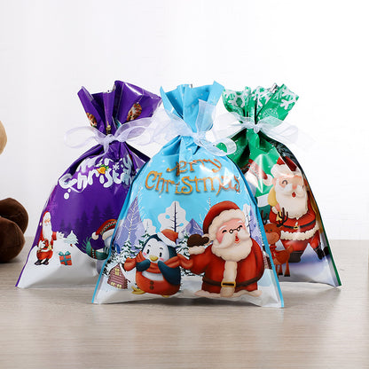 lusailstore - merry pouch christmas drawstring gift bags