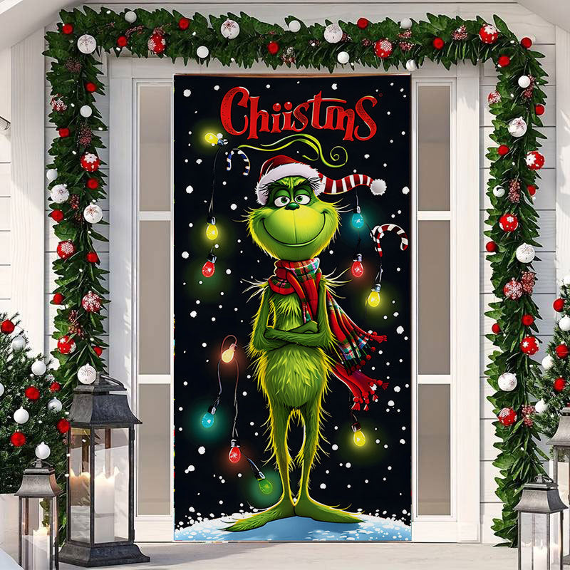 lusailstore - New Christmas door sticker