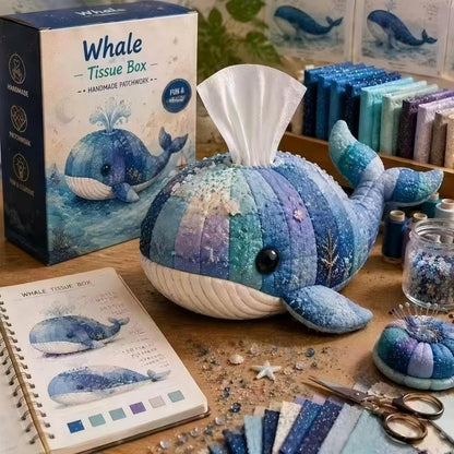 Cross-Border Patchwork Turtle-Shaped Tissue Box Diy Patchwork Animal-Shaped Tissue Box