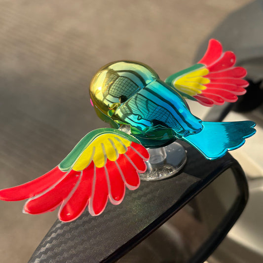 lusailstore - Car Ornament with Realistic Flying Birds