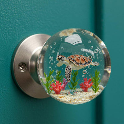 lusailstore - Creative art vintage resin decorative door handles