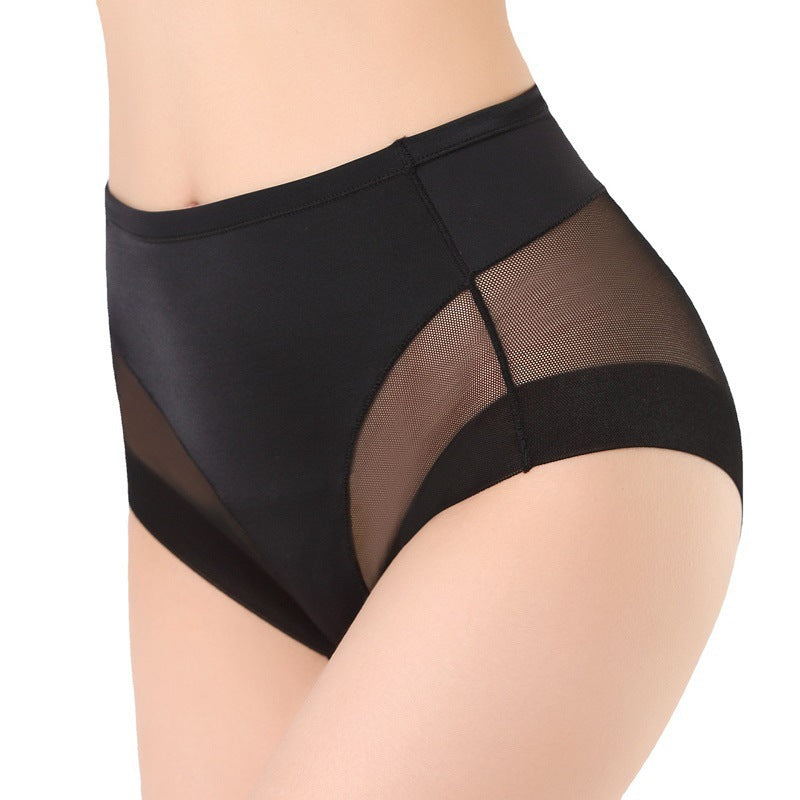 lusailstore - High Waist Ice Silk Seamless Body Shaping Panties