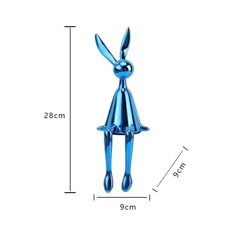 lusailstore - nordic bunny mini statues