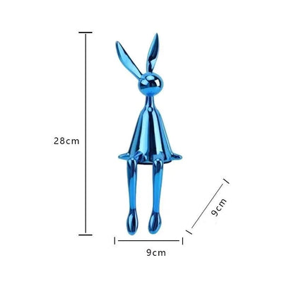 lusailstore - nordic bunny mini statues