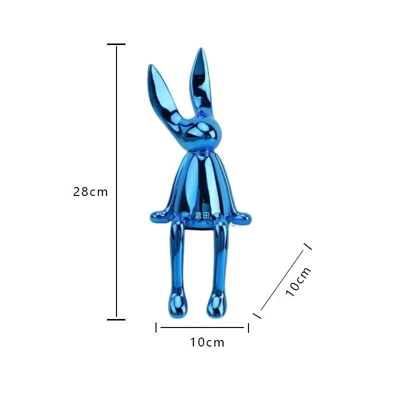 lusailstore - nordic bunny mini statues