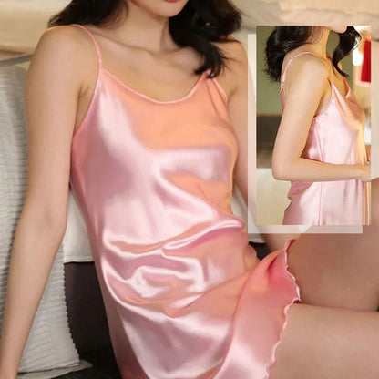 lusailstore-Women’s Super Thin Slip Dress Nightwear