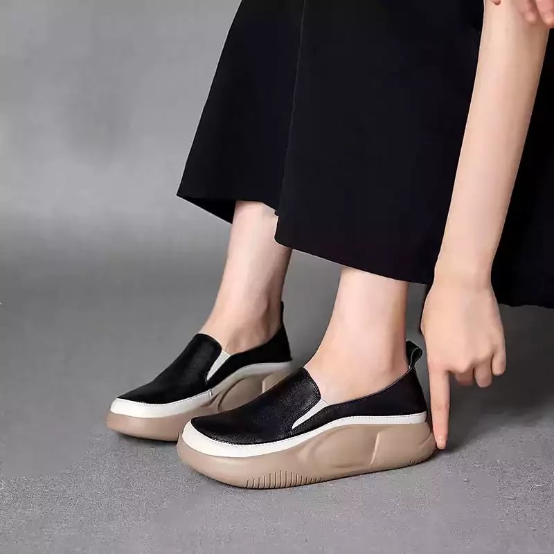 lusailstore - Women Fashion Platform Loafers