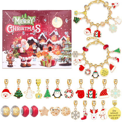 lusailstore - diy christmas advent calendar bracelets set