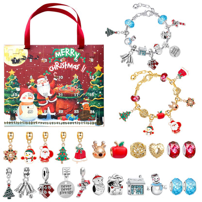 lusailstore - diy christmas advent calendar bracelets set