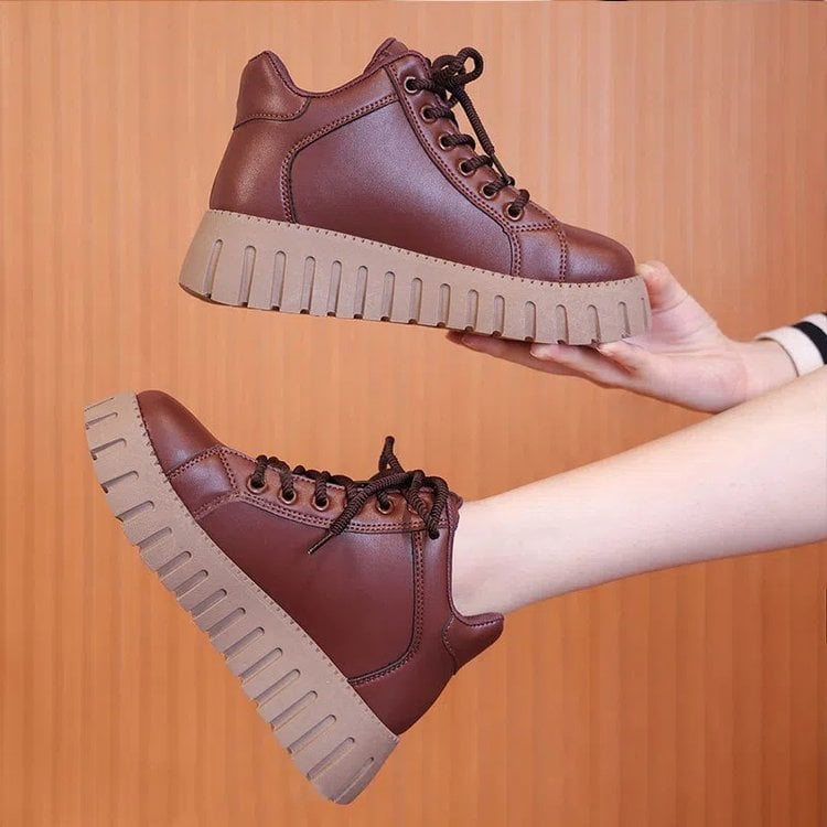 lusailstore - Popular Thick Sole Low Boots