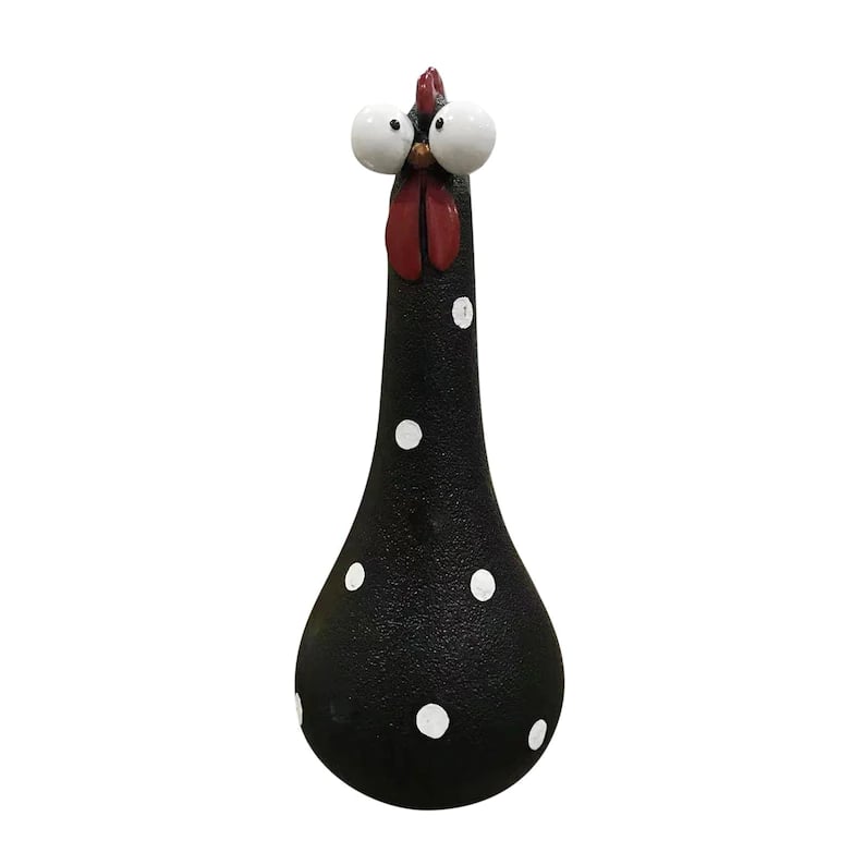 lusailstore - long neck big eye chicken ornaments decor