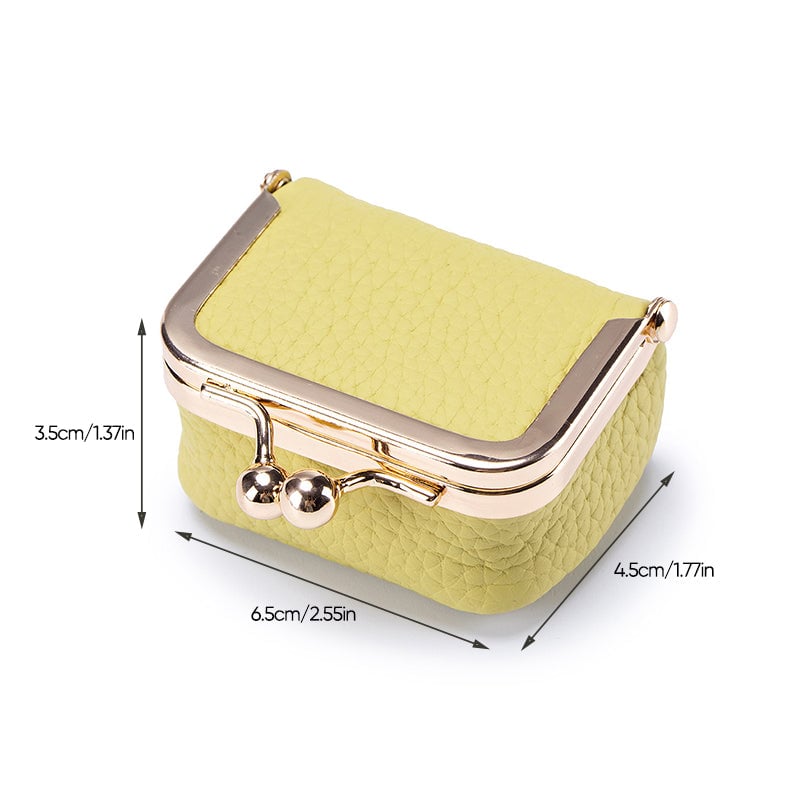 lusailstore - genuine leather mini jewelry box and coin purse box