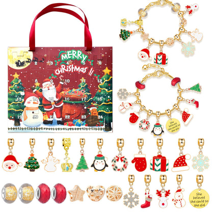 lusailstore - diy christmas advent calendar bracelets set