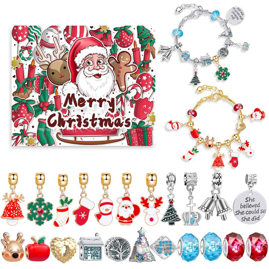 lusailstore - diy christmas advent calendar bracelets set