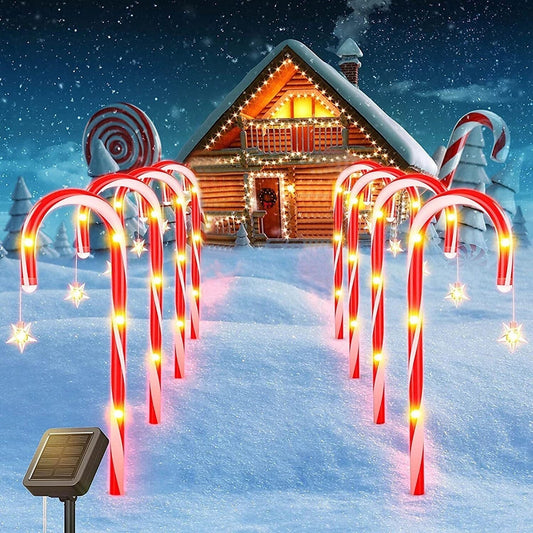 lusailstore -   Christmas Candy Cane Light