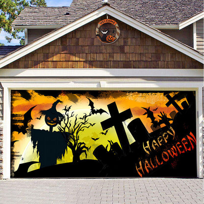 lusailstore- Halloween 2024 Garage Door and Wall Decoration