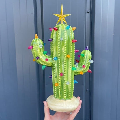 lusailstore - Handmade Vintage Luminous Cactus