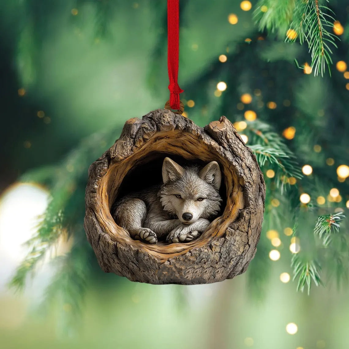 lusailstore - forest animal christmas tree decorations