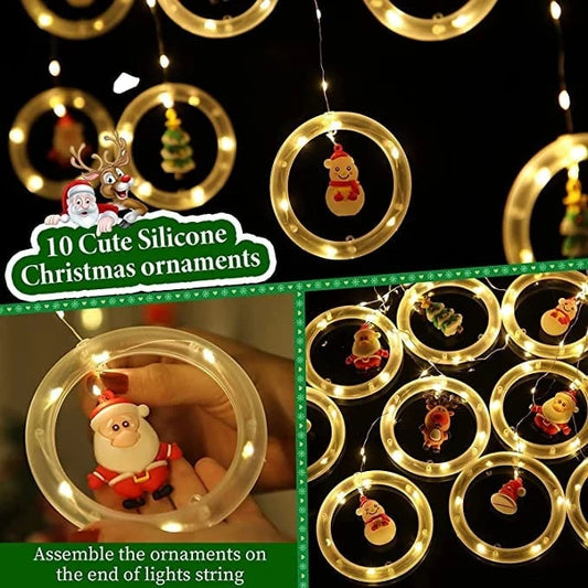 lusailstore - Christmas Decor Ring Lights