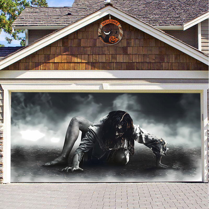 lusailstore- Halloween 2024 Garage Door and Wall Decoration