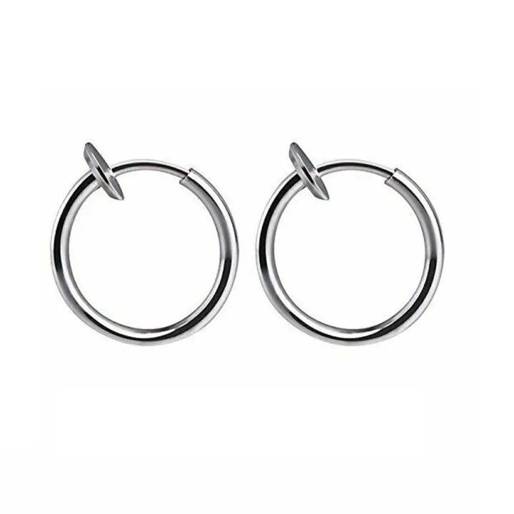 lusailstore - retractable hoop earrings