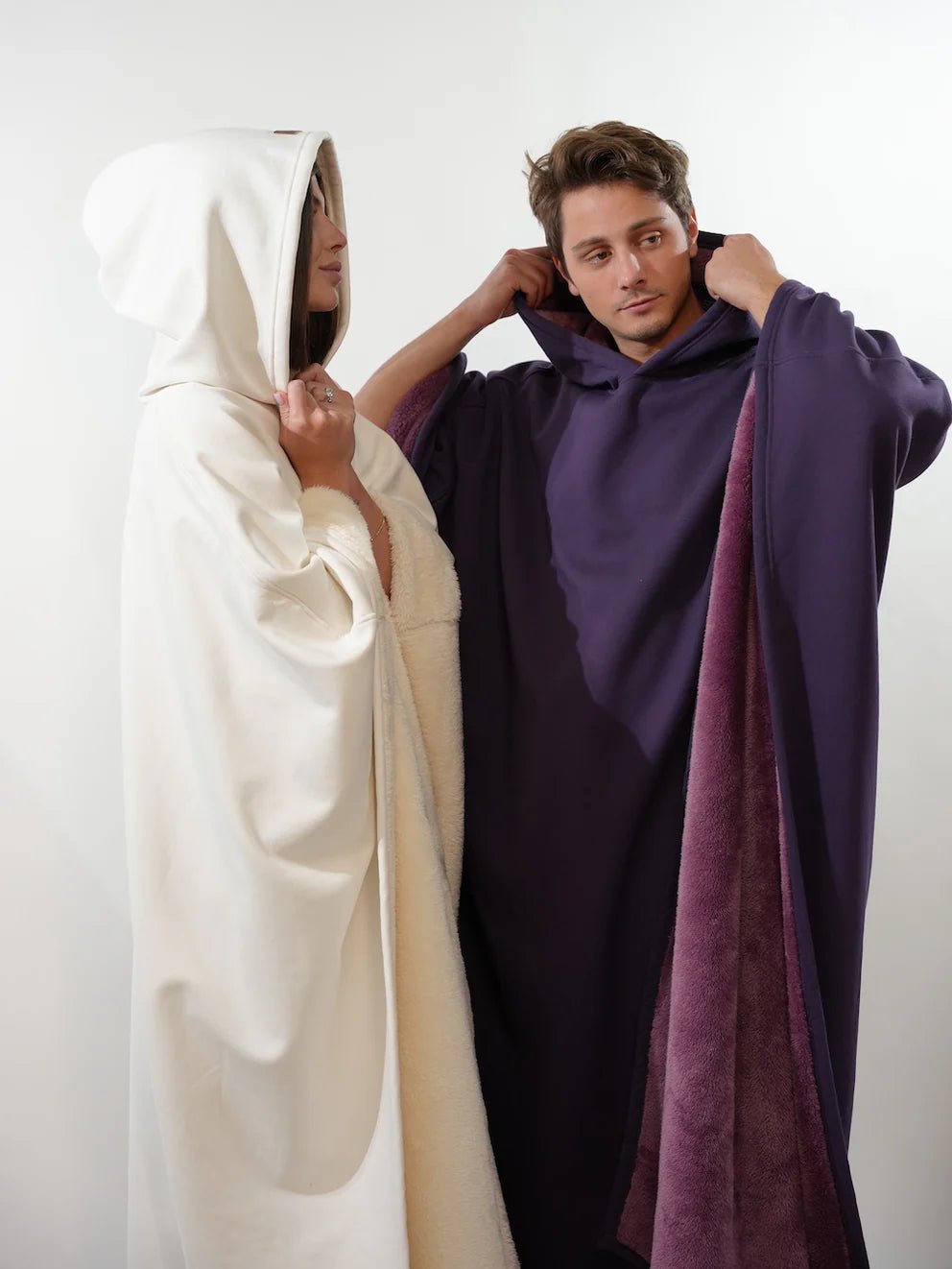 lusailstore - Stylish loose-fitting hooded cape