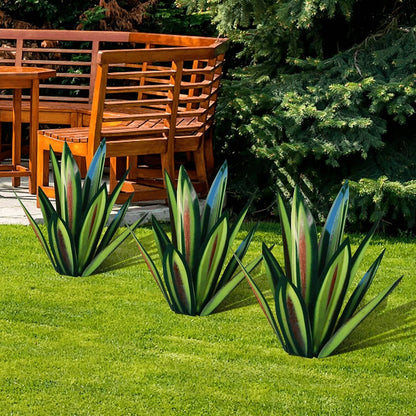 lusailstore- Waterproof Solar Garden Agave