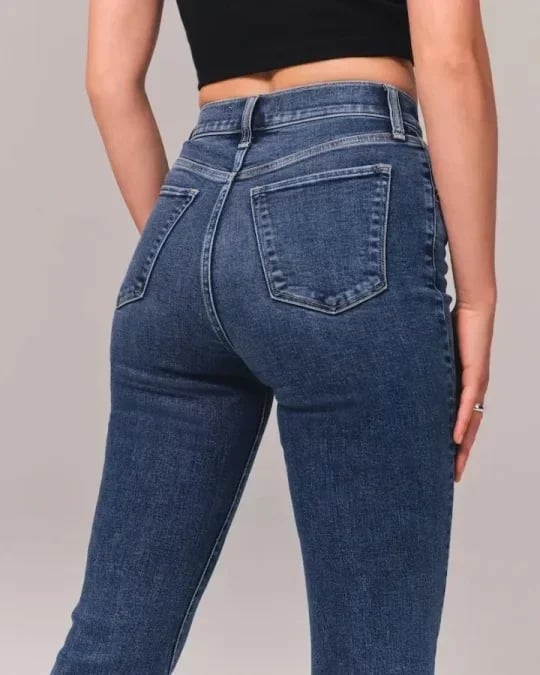 lusailstore - Stretch Flare Jean