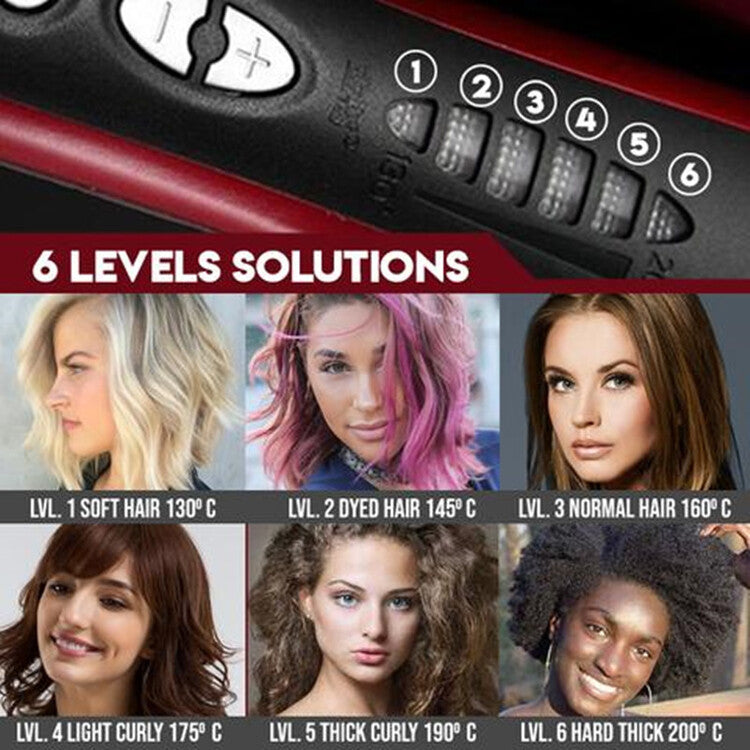 lusailstore - hair straightener styling comb