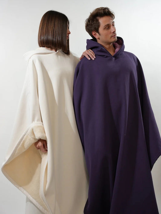 lusailstore - Stylish loose-fitting hooded cape