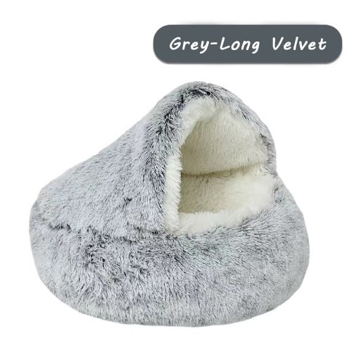 lusailstore - pet bed round plush